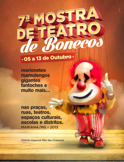 7ª Mostra de Teatro de Bonecos de Mariana (MG)