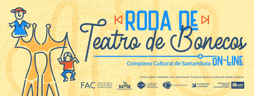 Roda de Teatro de Bonecos ONLINE